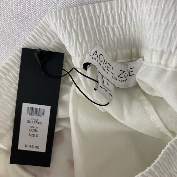 Rachel Zoe Embroidered Stephanie Ecru Shorts new with tags boho boho still NWT - Picture 5 of 8